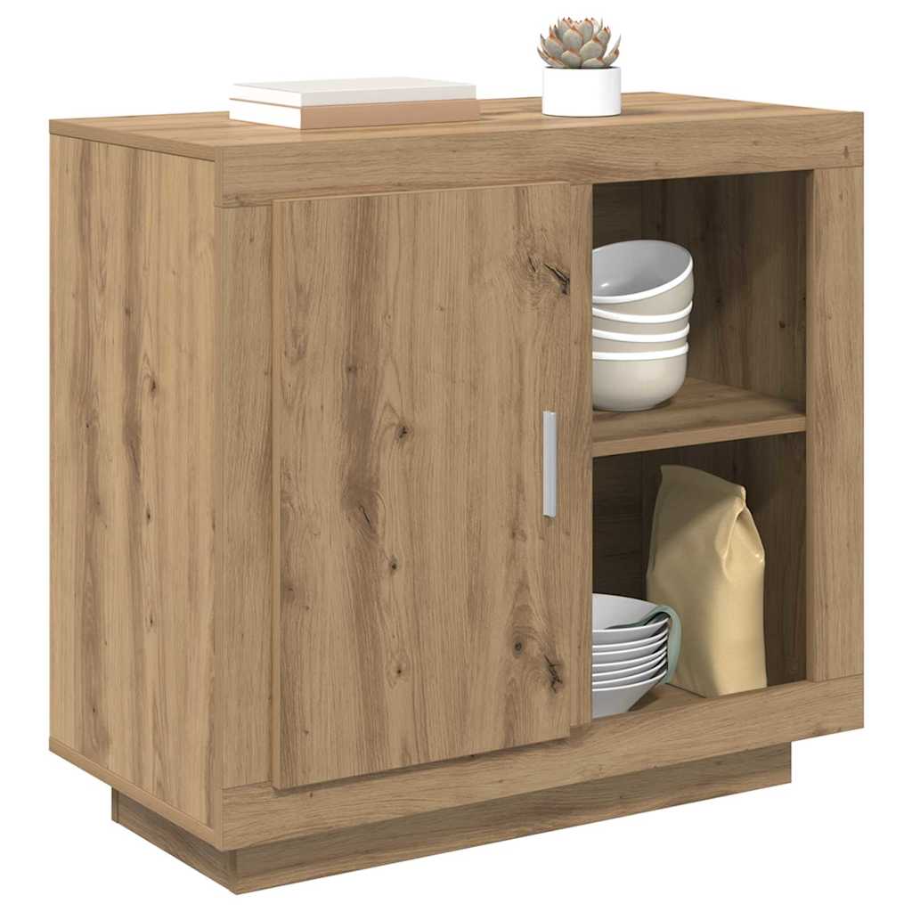 Sideboard Artisan-Eiche 40 x 80 x 75 cm Holzwerkstoff