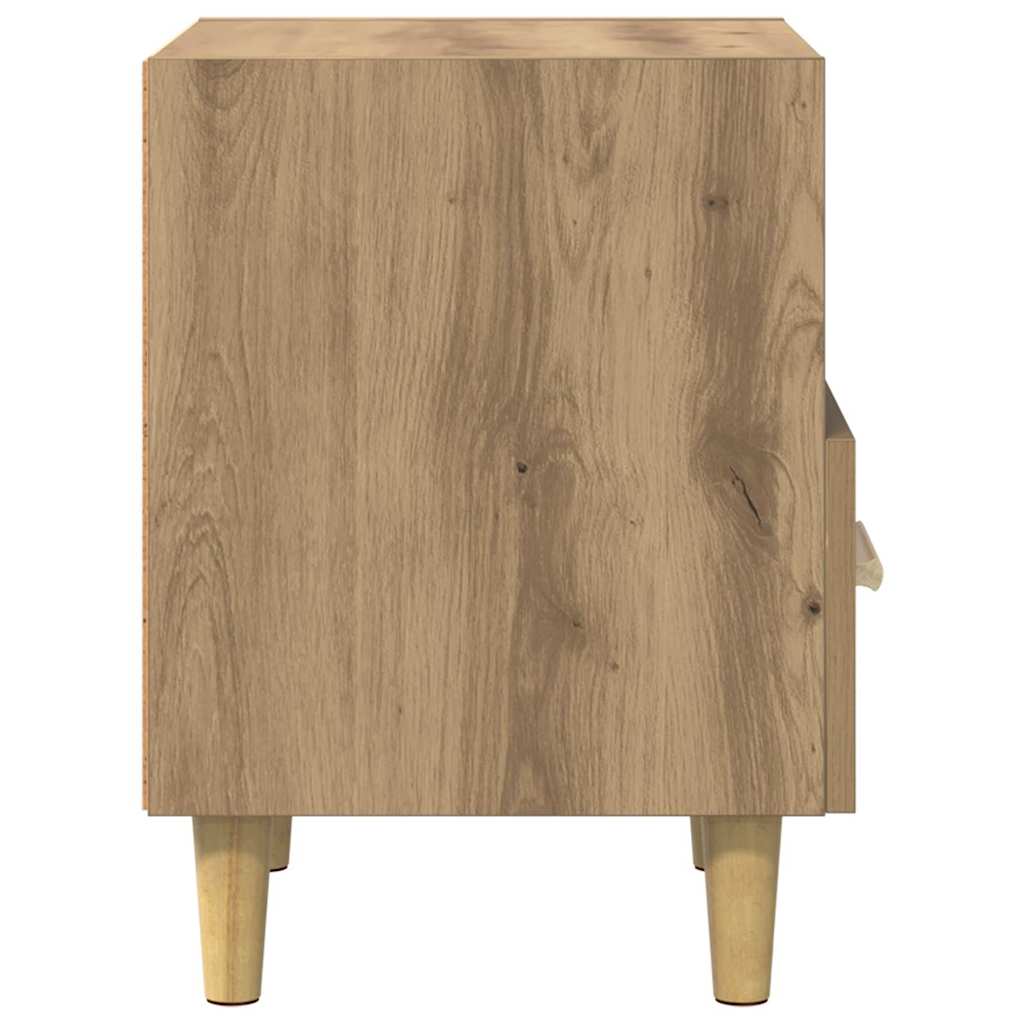 Nachttisch 2 pcs Artisan-Eiche 40 x 35 x 47,5 cm Holzwerkstoff