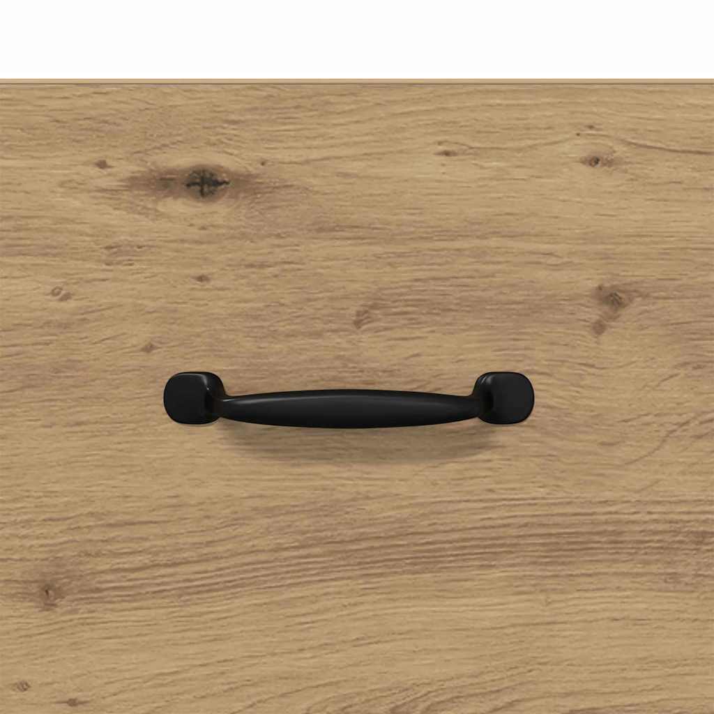 Nachttisch 2 pcs Artisan-Eiche 40 x 35 x 47,5 cm Holzwerkstoff