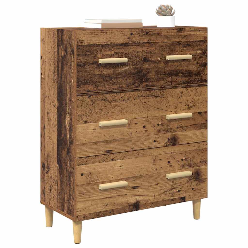 Sideboard Altholz 34 x 69.5 x 90 cm Holzwerkstoff