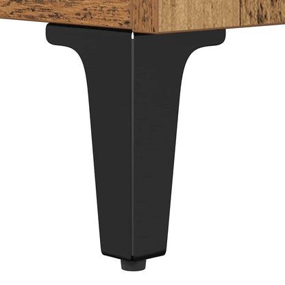 Sideboard Altholz 69.5 x 34 x 90 cm Holzwerkstoff