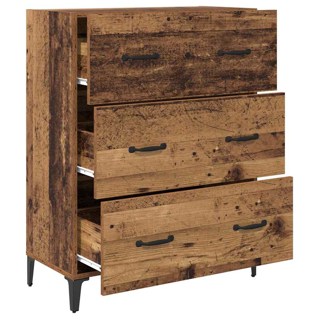 Sideboard Altholz 69.5 x 34 x 90 cm Holzwerkstoff