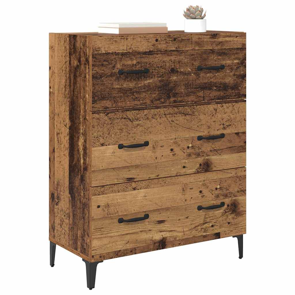 Sideboard Altholz 69.5 x 34 x 90 cm Holzwerkstoff