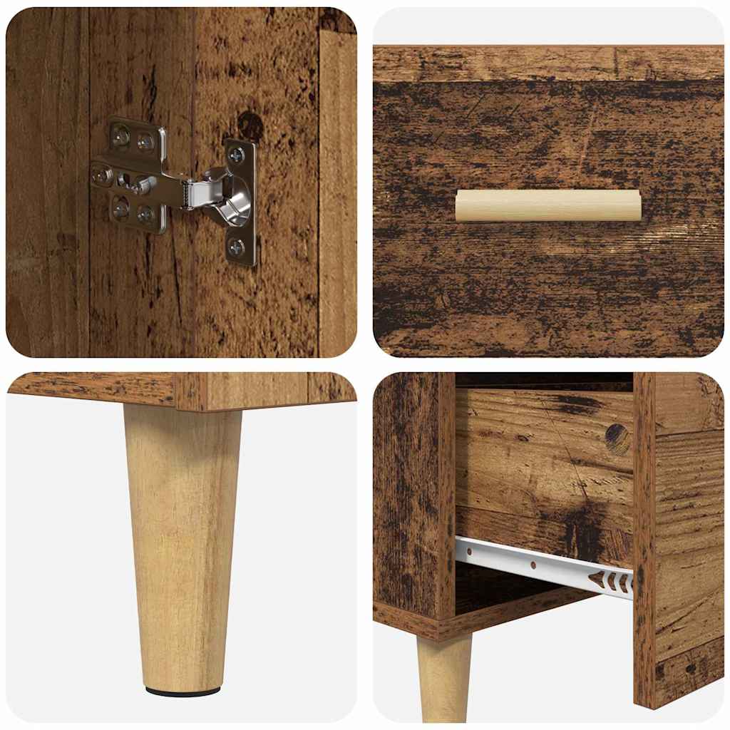 Sideboard Altholz 34 x 69,5 x 90 cm Holzwerkstoff