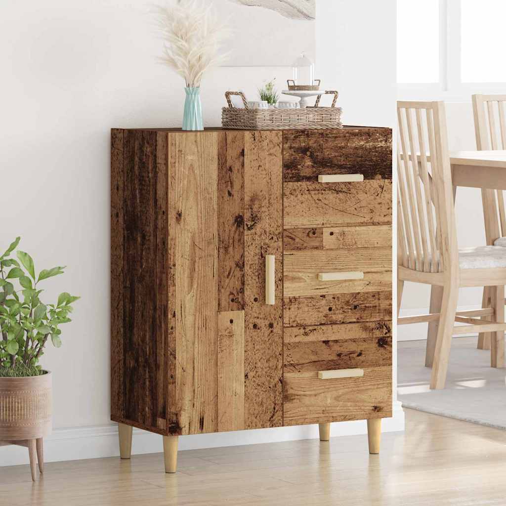 Sideboard Altholz 34 x 69,5 x 90 cm Holzwerkstoff
