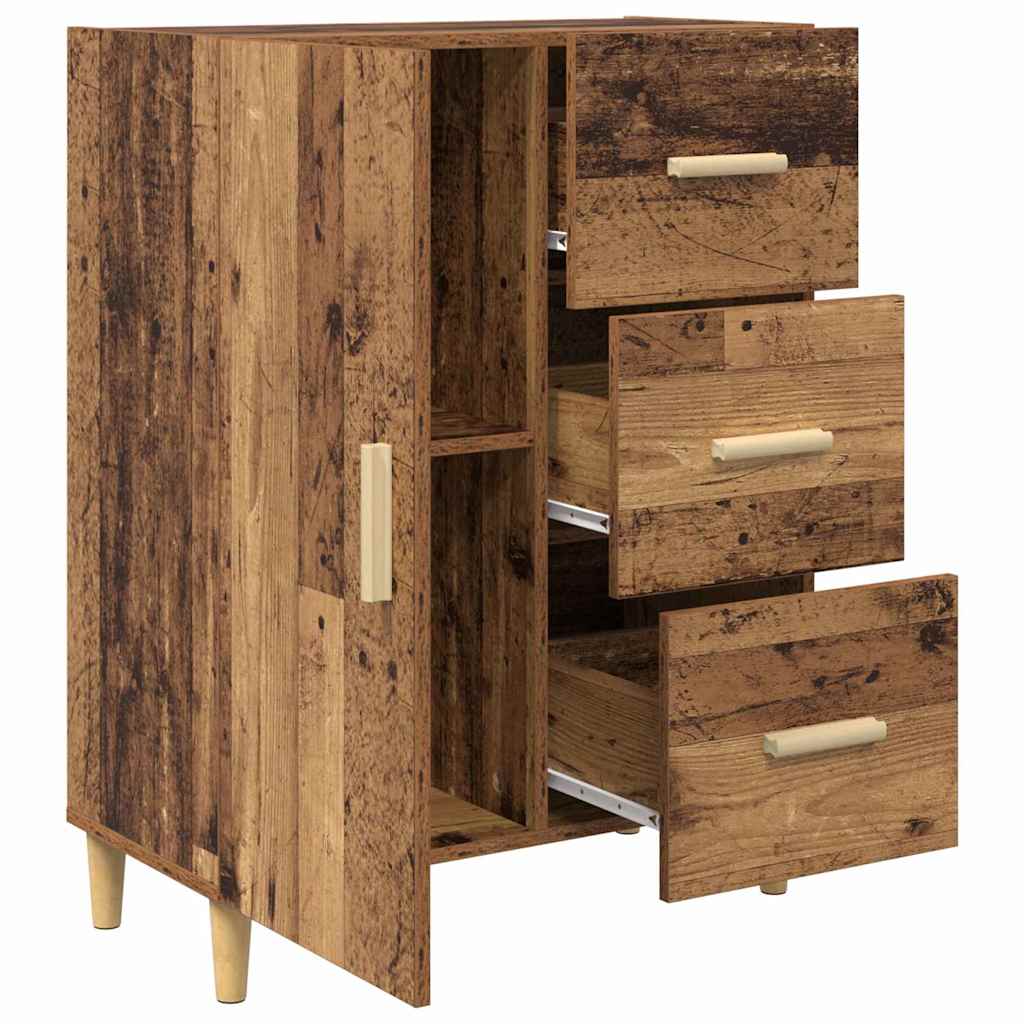 Sideboard Altholz 34 x 69,5 x 90 cm Holzwerkstoff