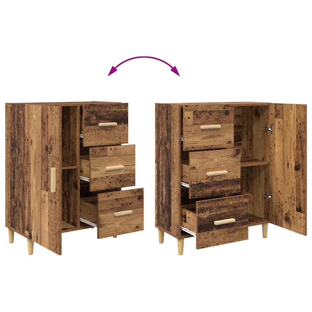 Sideboard Altholz 34 x 69,5 x 90 cm Holzwerkstoff