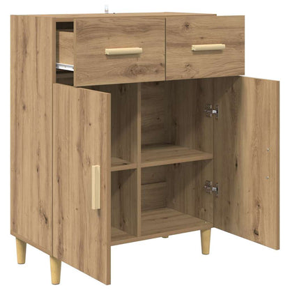 Sideboard Artisan-Eiche 34 x 69,5 x 89 cm Holzwerkstoff