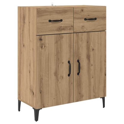 Sideboard Artisan-Eiche 34 x 69.5 x 90 cm Holzwerkstoff