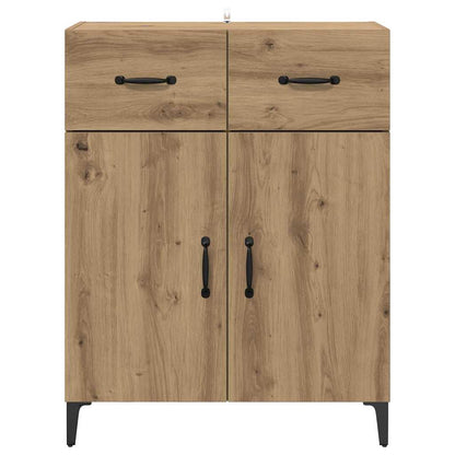 Sideboard Artisan-Eiche 34 x 69.5 x 90 cm Holzwerkstoff