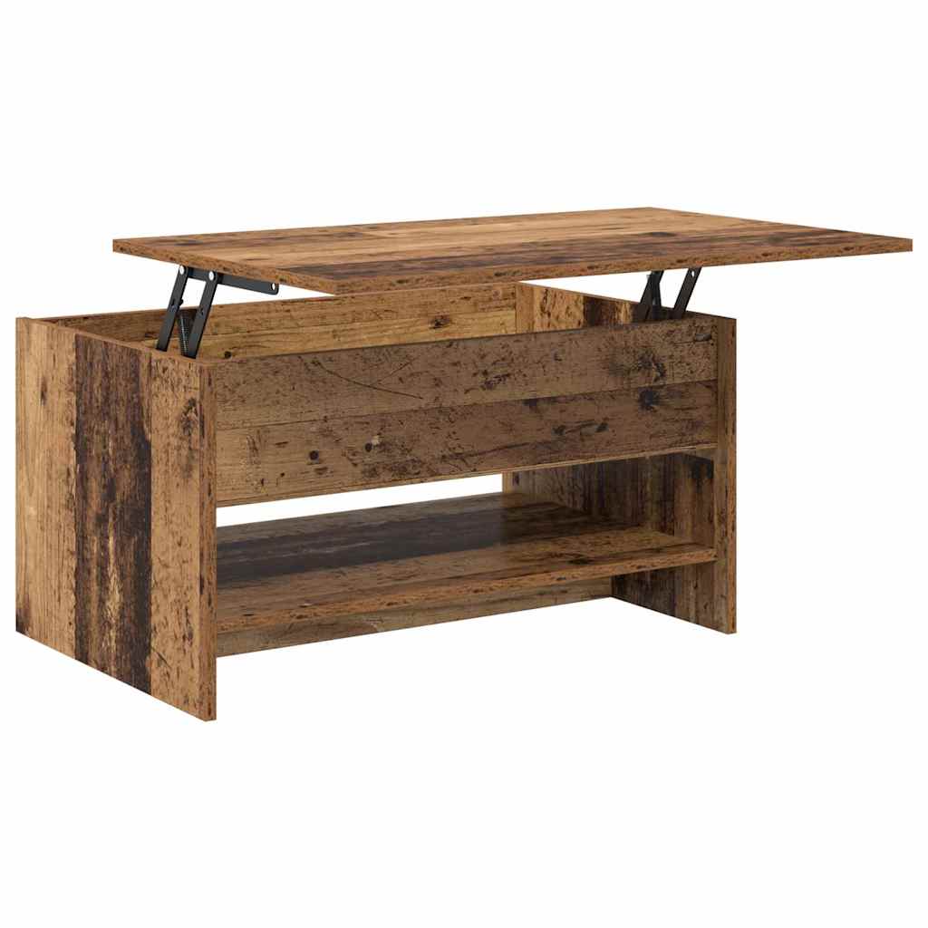 Couchtisch Altholz 80 x 50.5 x 41.5 cm Holzwerkstoff