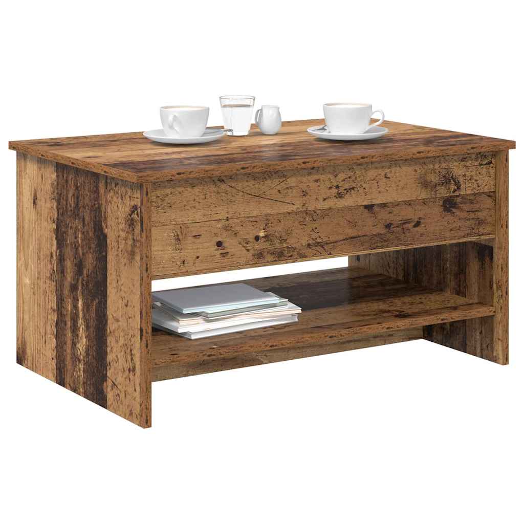 Couchtisch Altholz 80 x 50.5 x 41.5 cm Holzwerkstoff