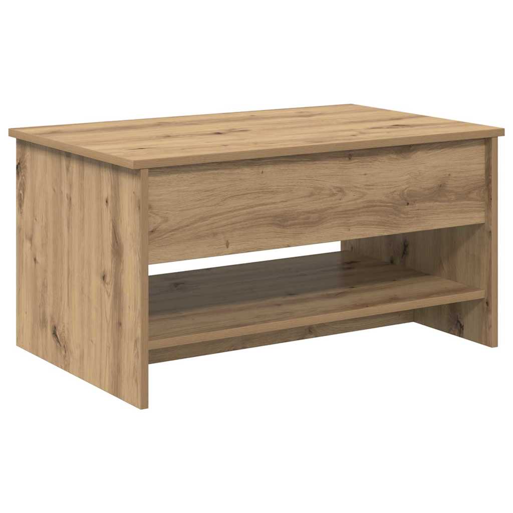 Couchtisch Artisan-Eiche 80 x 50.5 x 41.5 cm Holzwerkstoff