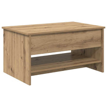 Couchtisch Artisan-Eiche 80 x 50.5 x 41.5 cm Holzwerkstoff