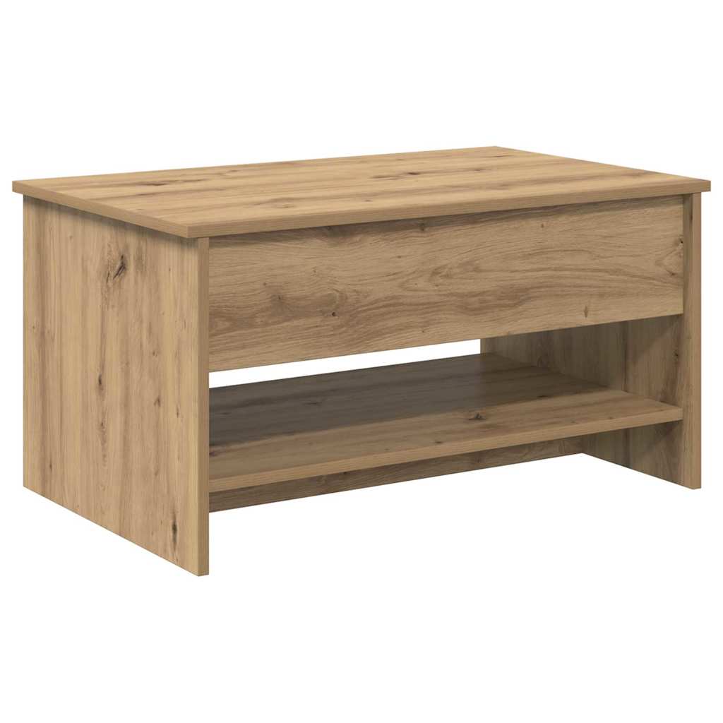 Couchtisch Artisan-Eiche 80 x 50.5 x 41.5 cm Holzwerkstoff