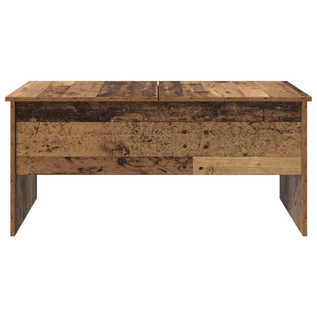 Couchtisch Altholz 102 x 50,5 x 46,5 cm Holzwerkstoff