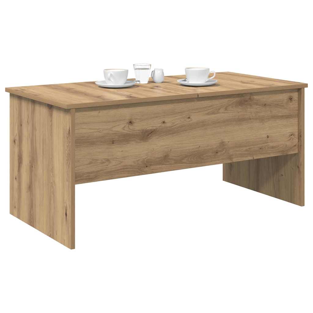 Couchtisch Artisan-Eiche 102 x 50,5 x 46,5 cm Holzwerkstoff