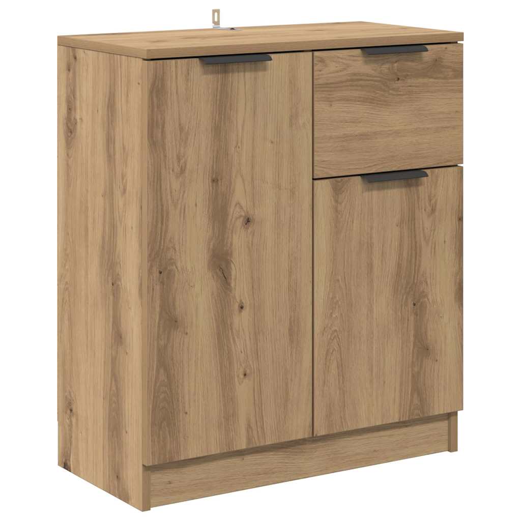 Sideboard Artisan-Eiche 60 x 30 x 70 cm Holzwerkstoff