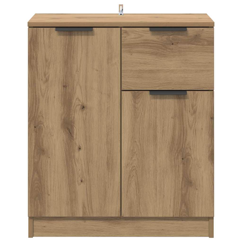 Sideboard Artisan-Eiche 60 x 30 x 70 cm Holzwerkstoff
