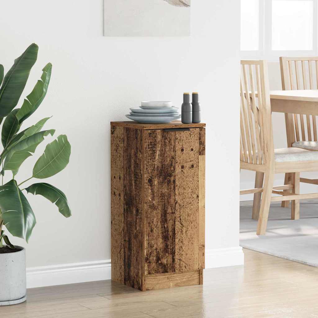 Sideboard Altholz 30 x 30 x 70 cm Holzwerkstoff