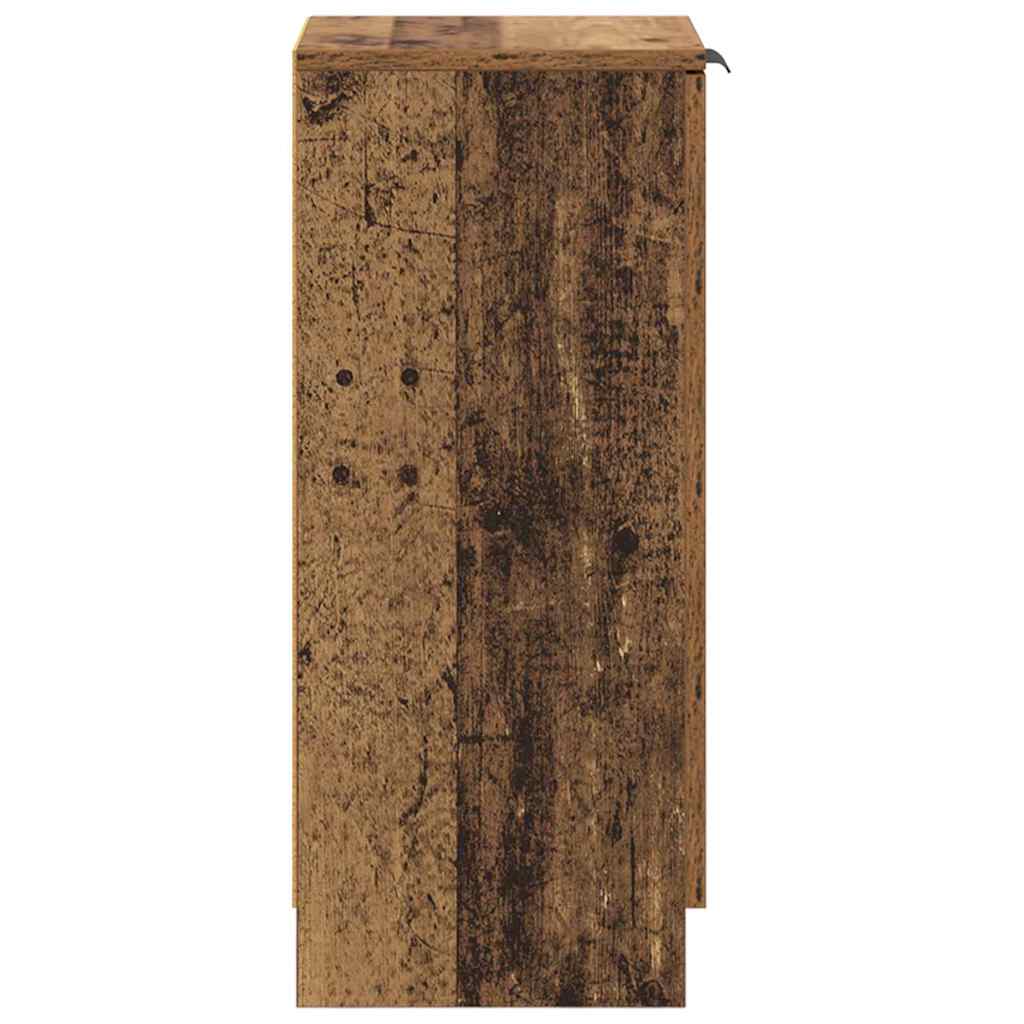 Sideboard Altholz 30 x 30 x 70 cm Holzwerkstoff