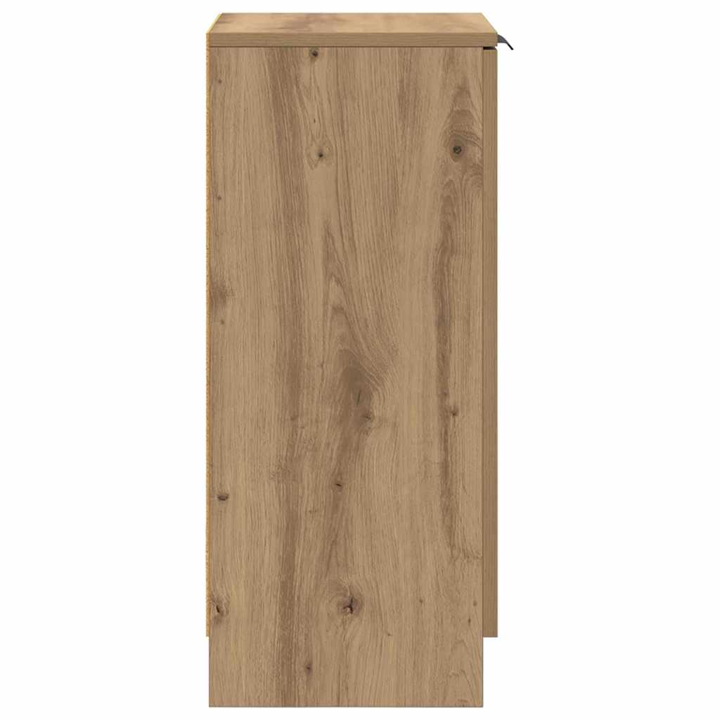 Sideboard Artisan-Eiche 30 x 30 x 70 cm Holzwerkstoff