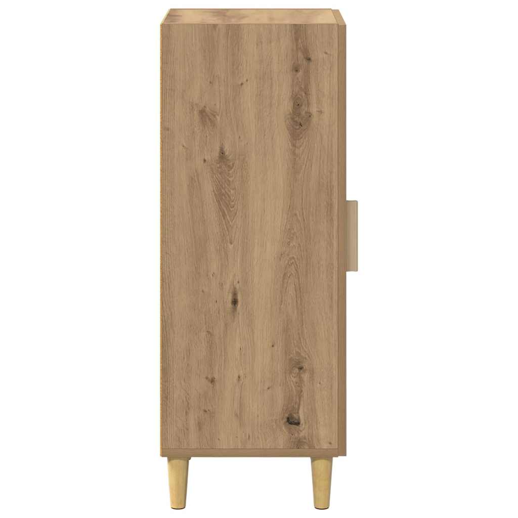 Sideboard Artisan-Eiche 34,5 x 34 x 90 cm Holzwerkstoff