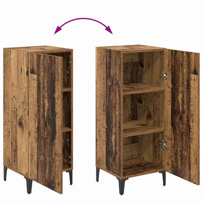 Sideboard Altholz 34,5 x 34 x 90 cm Holzwerkstoff