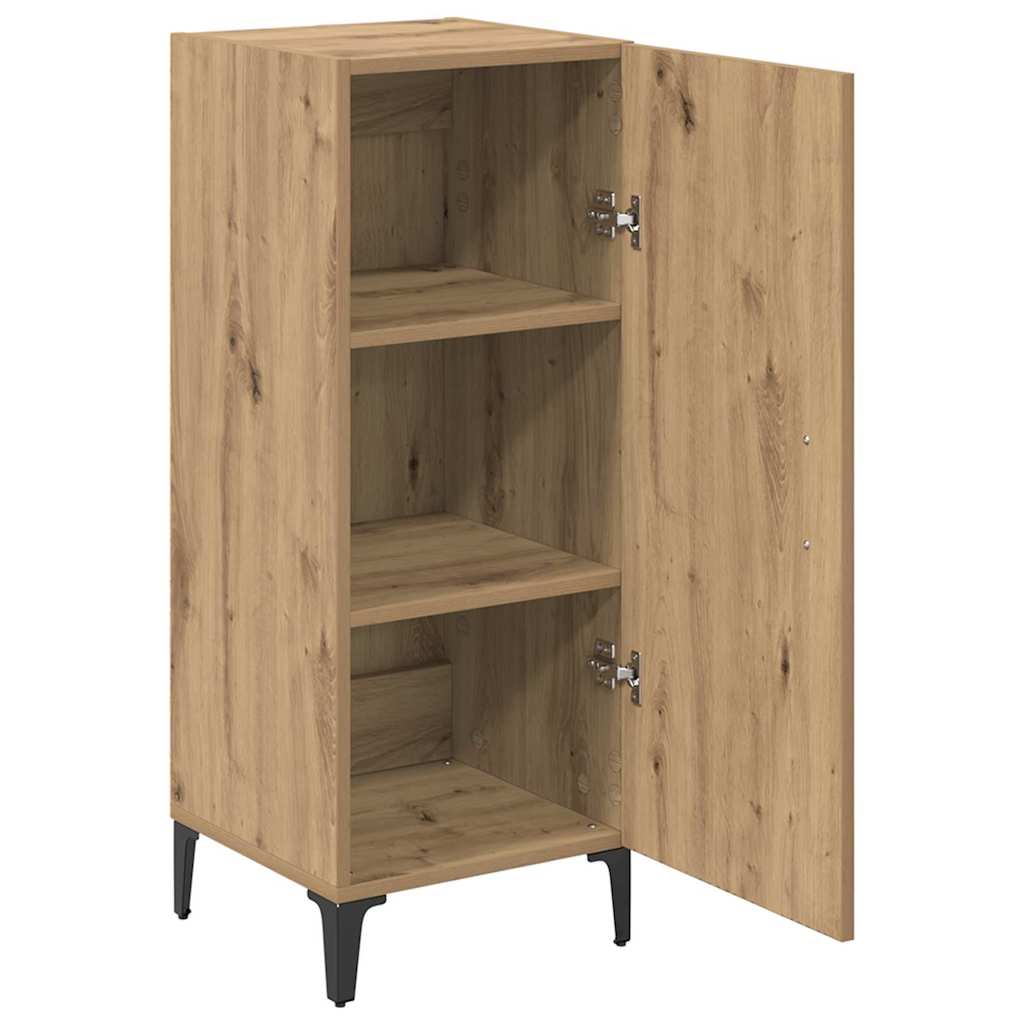 Sideboard Artisan-Eiche 34,5 x 34 x 90 cm Holzwerkstoff