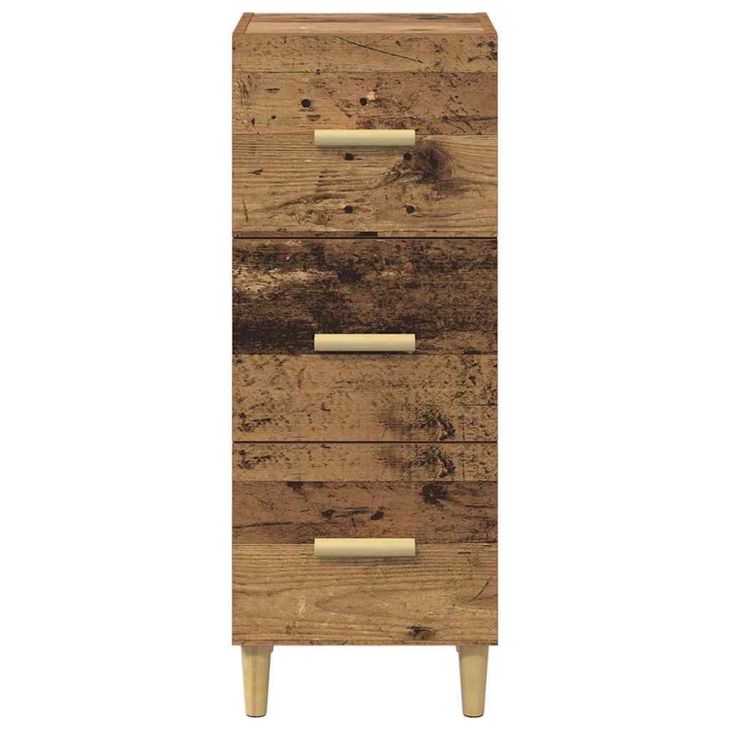Sideboard Altholz 34,5 x 34 x 90 cm Holzwerkstoff