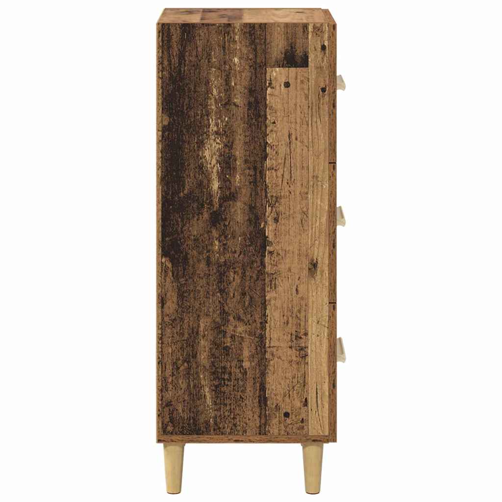 Sideboard Altholz 34,5 x 34 x 90 cm Holzwerkstoff
