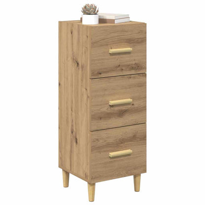 Sideboard Artisan-Eiche 34,5 x 34 x 90 cm Holzwerkstoff