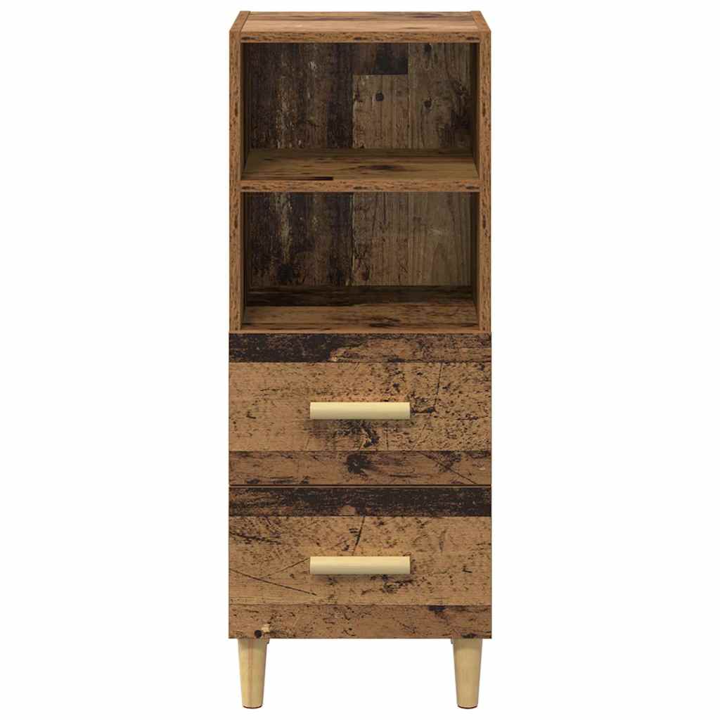 Sideboard Altholz 34 x 34,5 x 90 cm Holzwerkstoff