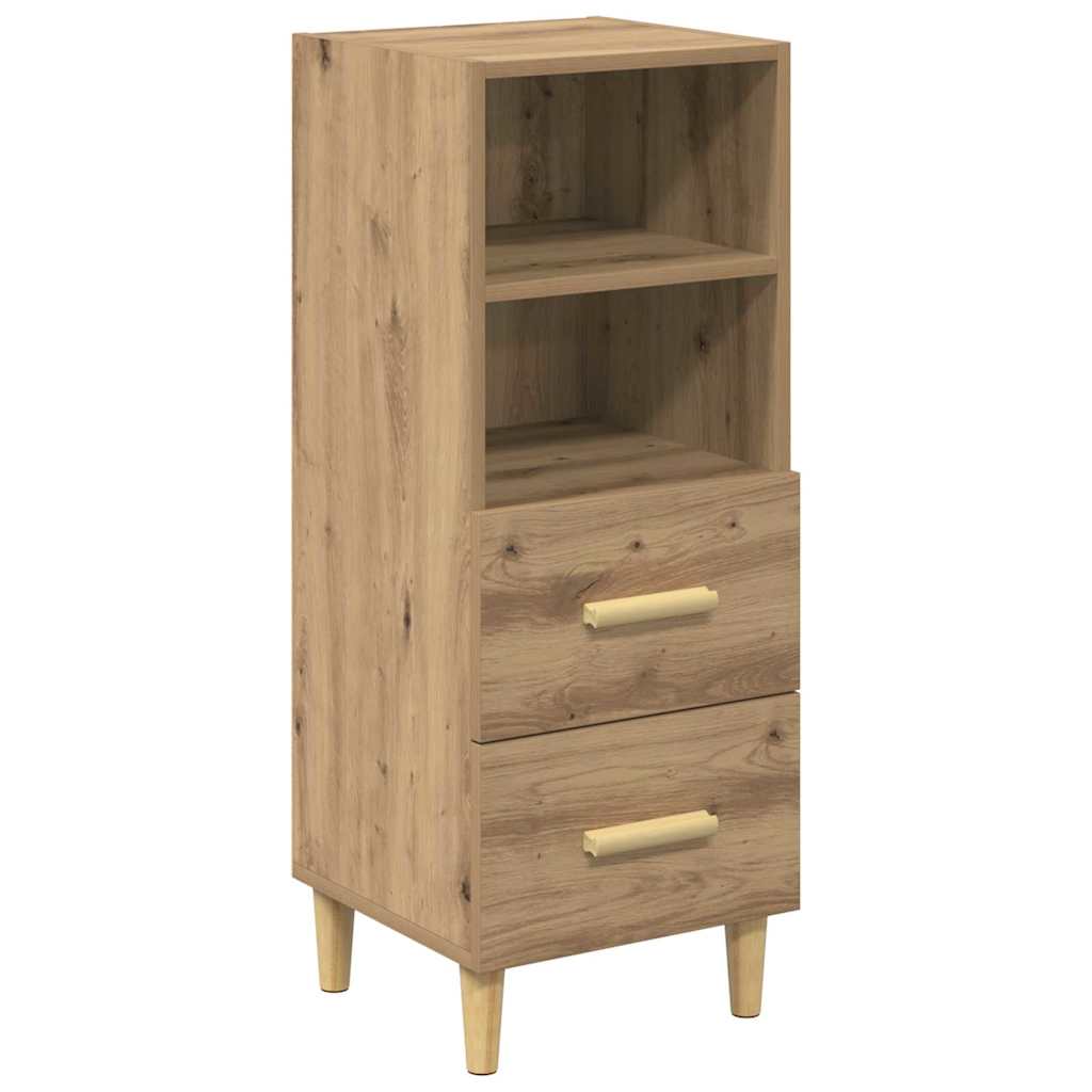 Sideboard Artisan-Eiche 34 x 34,5 x 90 cm Holzwerkstoff