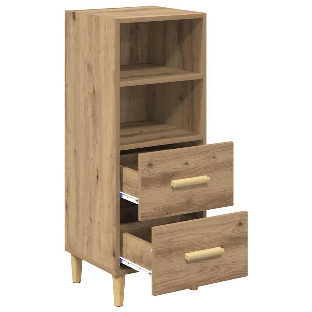 Sideboard Artisan-Eiche 34 x 34,5 x 90 cm Holzwerkstoff