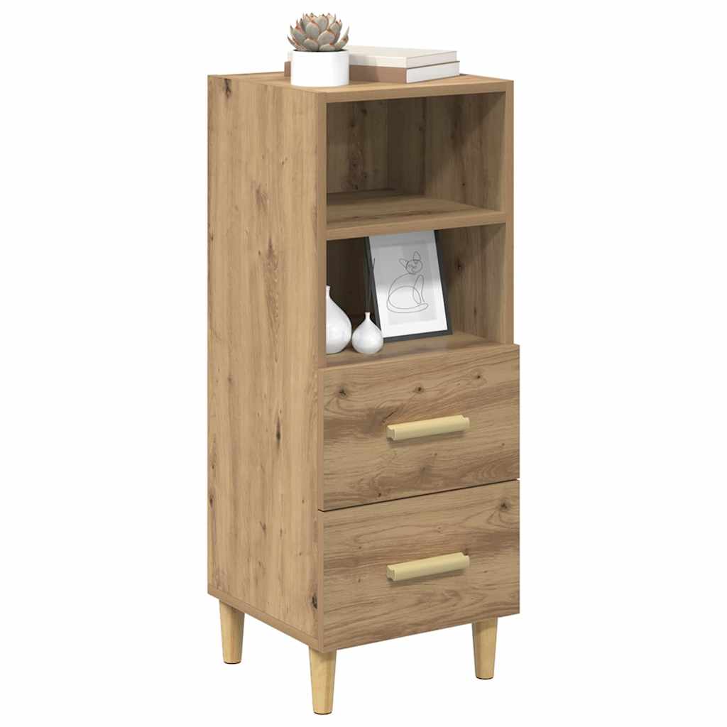 Sideboard Artisan-Eiche 34 x 34,5 x 90 cm Holzwerkstoff