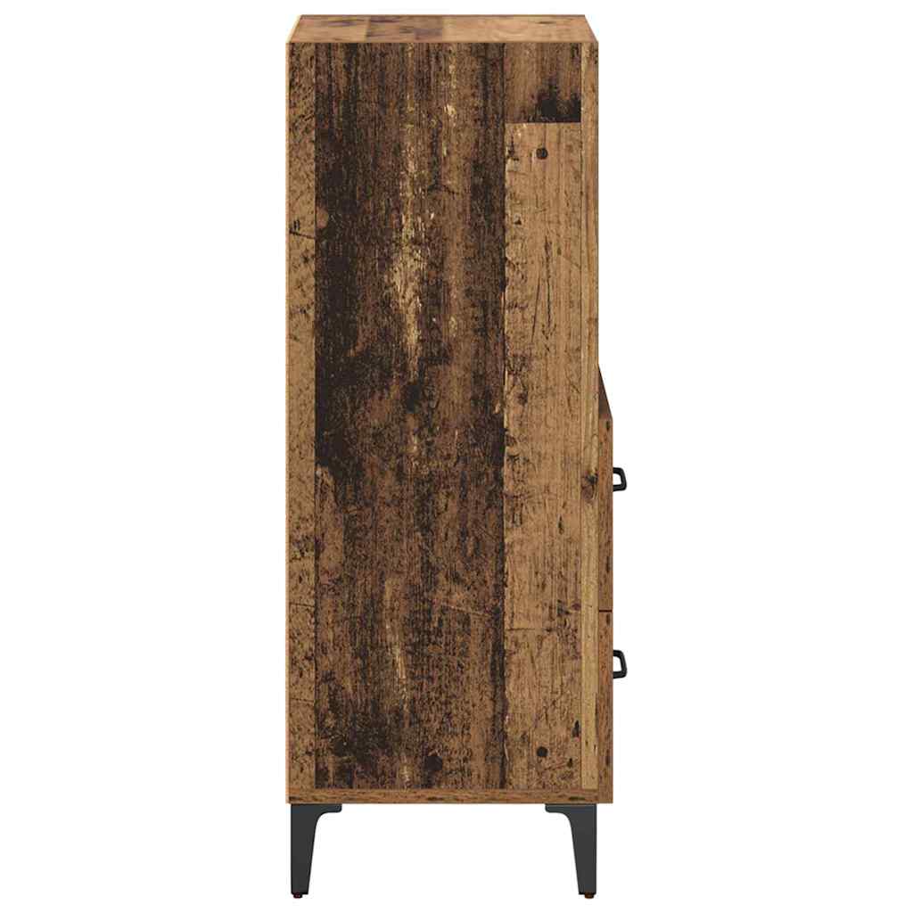 Sideboard Altholz 34 x 34,5 x 90 cm Holzwerkstoff