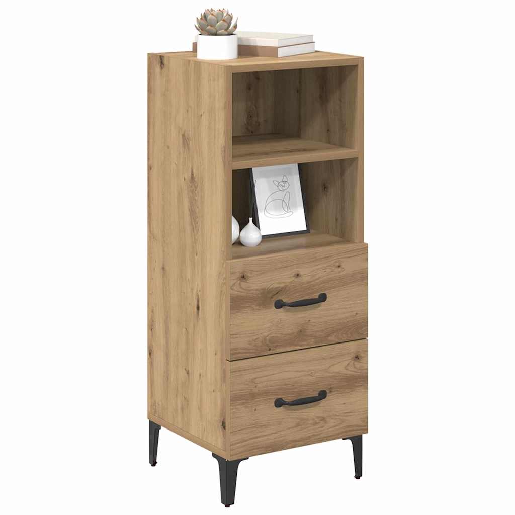 Sideboard Artisan-Eiche 34 x 34,5 x 90 cm Holzwerkstoff