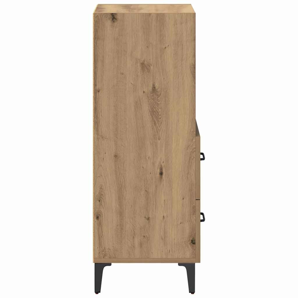 Sideboard Artisan-Eiche 34 x 34,5 x 90 cm Holzwerkstoff