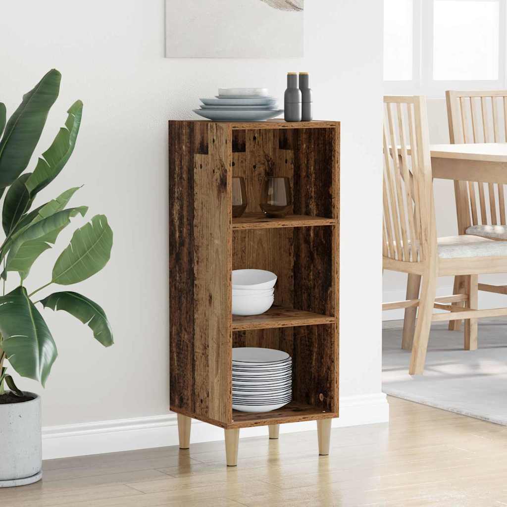 Sideboard Altholz 32,5 x 34,5 x 90 cm Holzwerkstoff