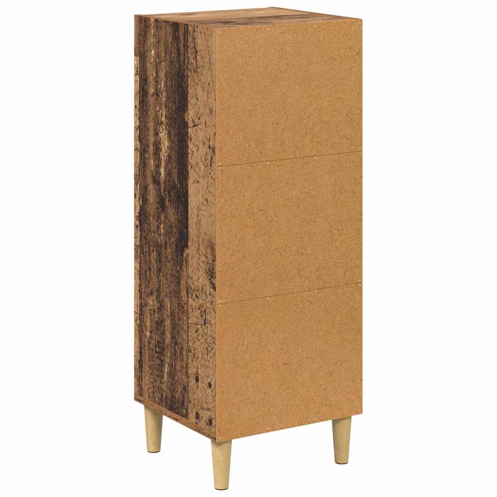 Sideboard Altholz 32,5 x 34,5 x 90 cm Holzwerkstoff