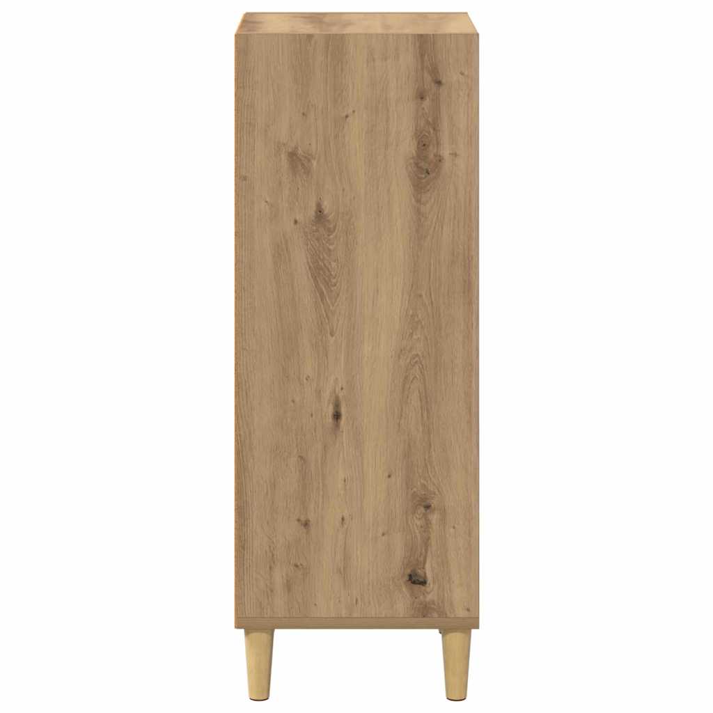 Sideboard Artisan-Eiche 32,5 x 34,5 x 90 cm Holzwerkstoff