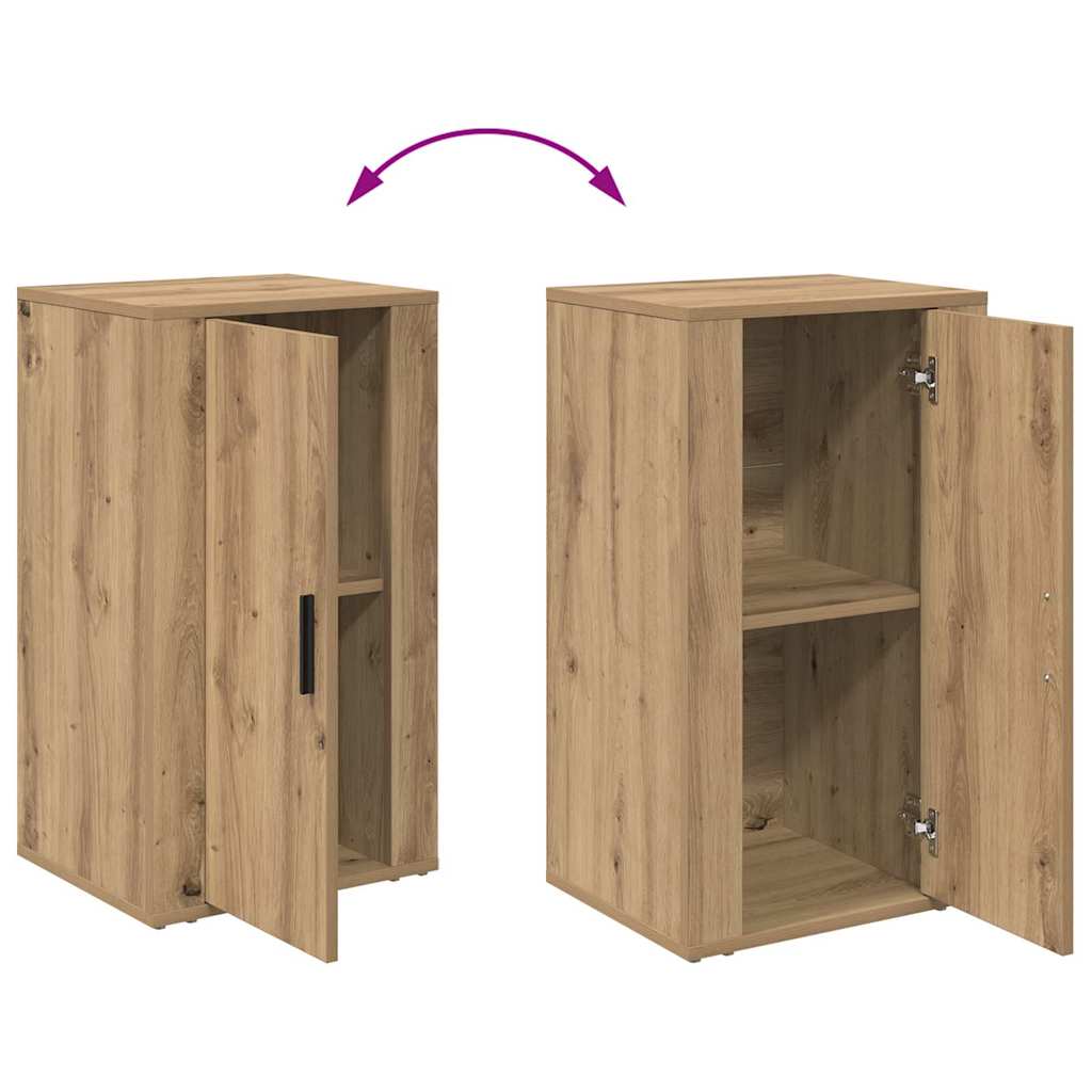 Sideboard Artisan-Eiche 40 x 33 x 70 cm Holzwerkstoff