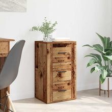 Sideboard mit Schubladen Altholz 40 x 33 x 70 cm Holzwerkstoff