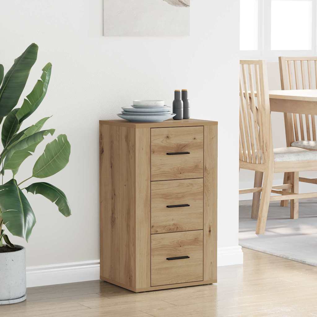 Sideboard Artisan-Eiche 40 x 33 x 70 cm Holzwerkstoff