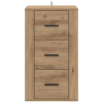 Sideboard Artisan-Eiche 40 x 33 x 70 cm Holzwerkstoff