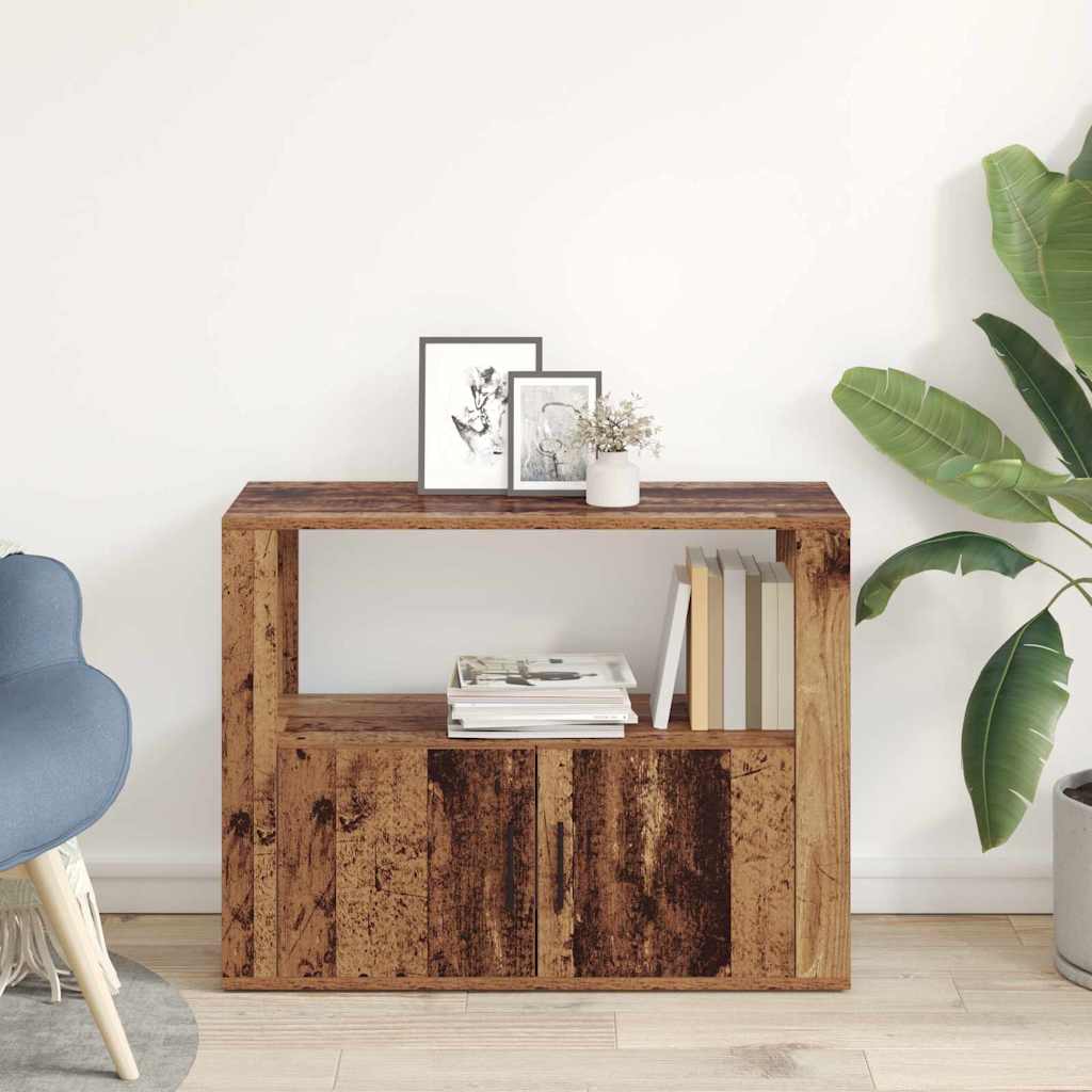 Sideboard Altholz 80 x 30 x 60 cm Holzwerkstoff