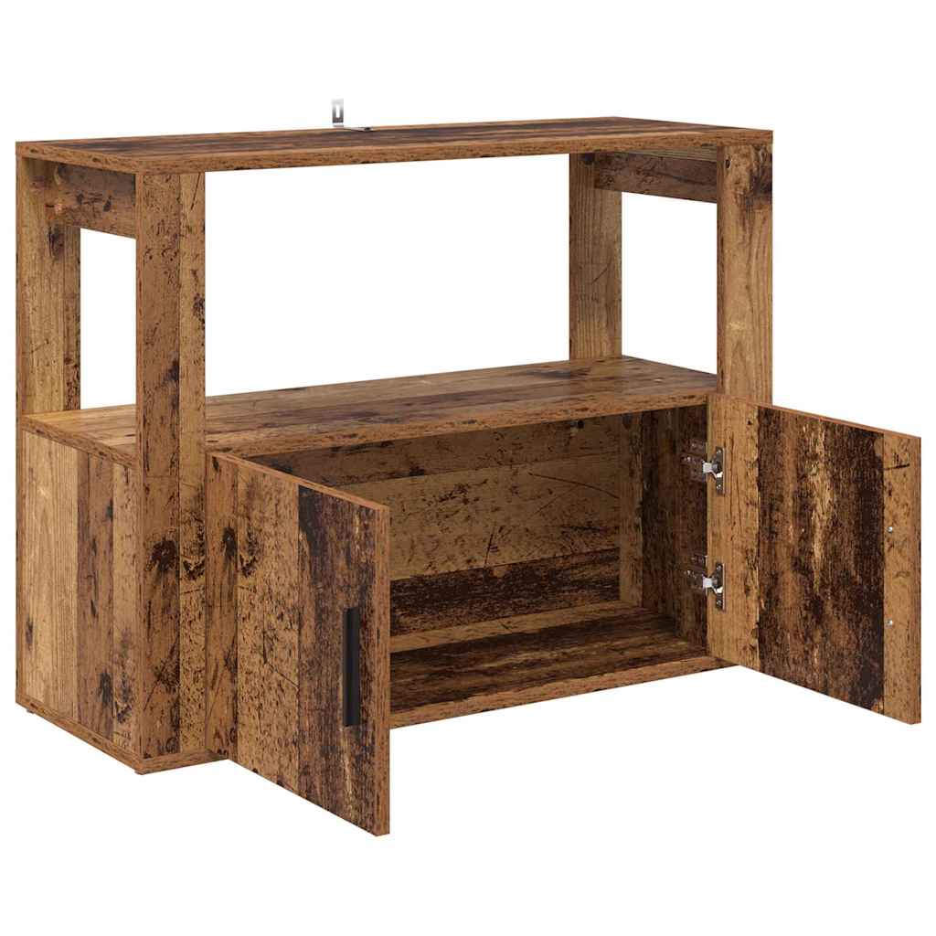 Sideboard Altholz 80 x 30 x 60 cm Holzwerkstoff