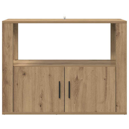 Sideboard Artisan-Eiche 80 x 30 x 60 cm Holzwerkstoff