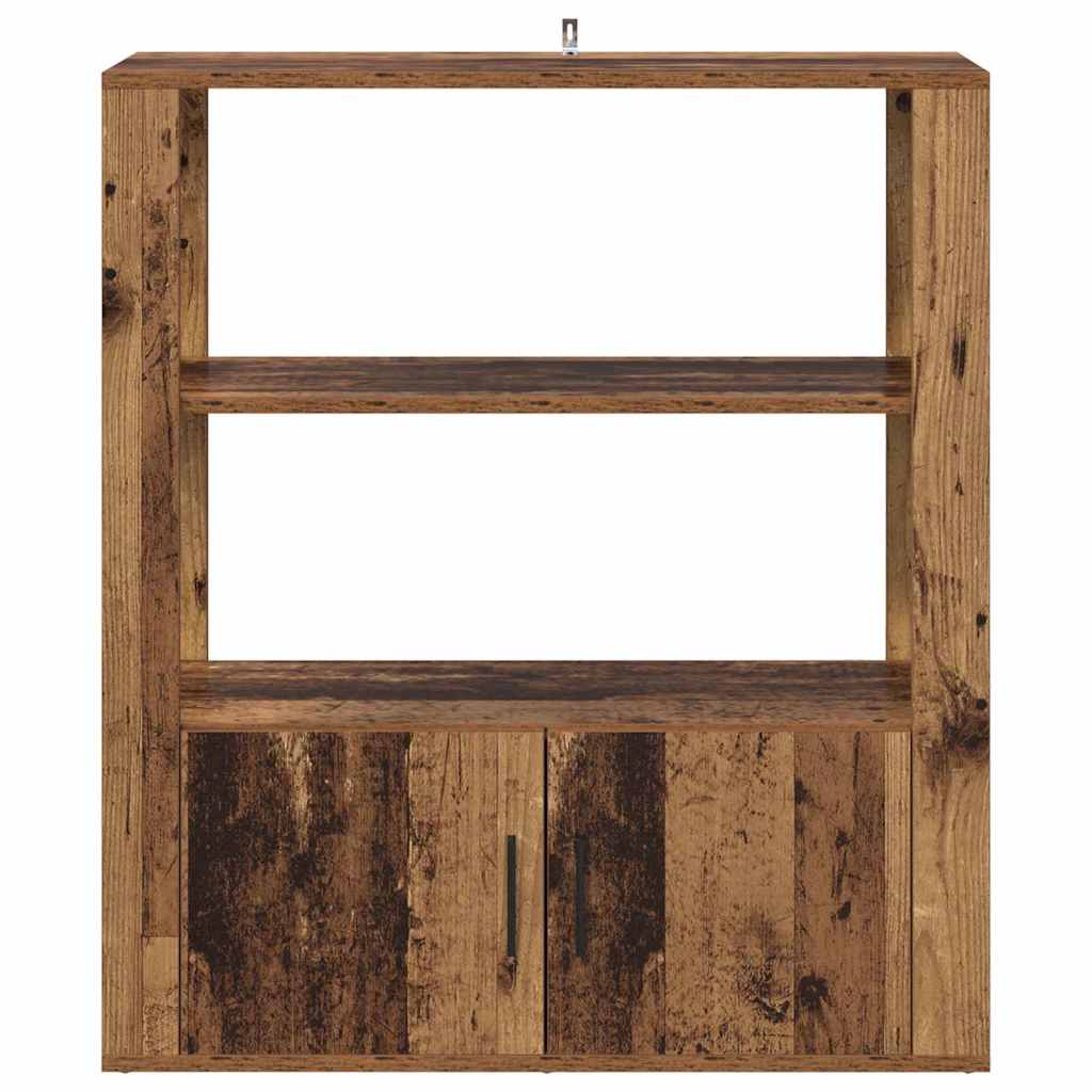 Sideboard Altholz 30 x 80 x 90 cm Holzwerkstoff
